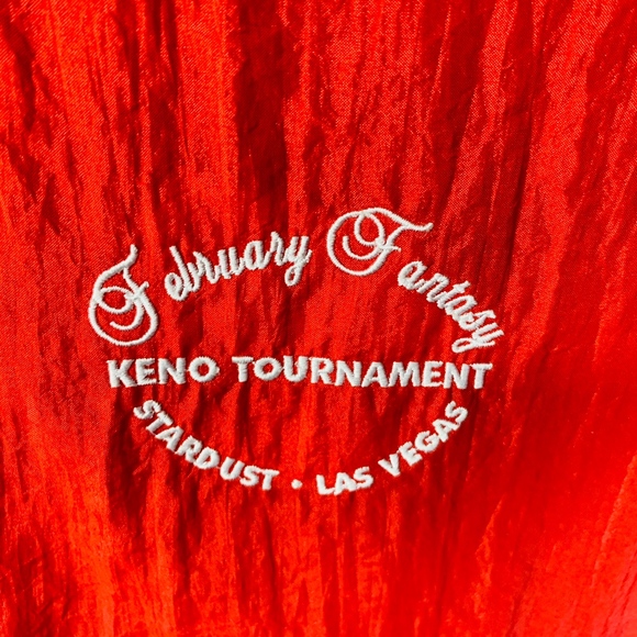 🎲🎰CSE Girard Stardust Keno Windbreaker XLg - Picture 7 of 8